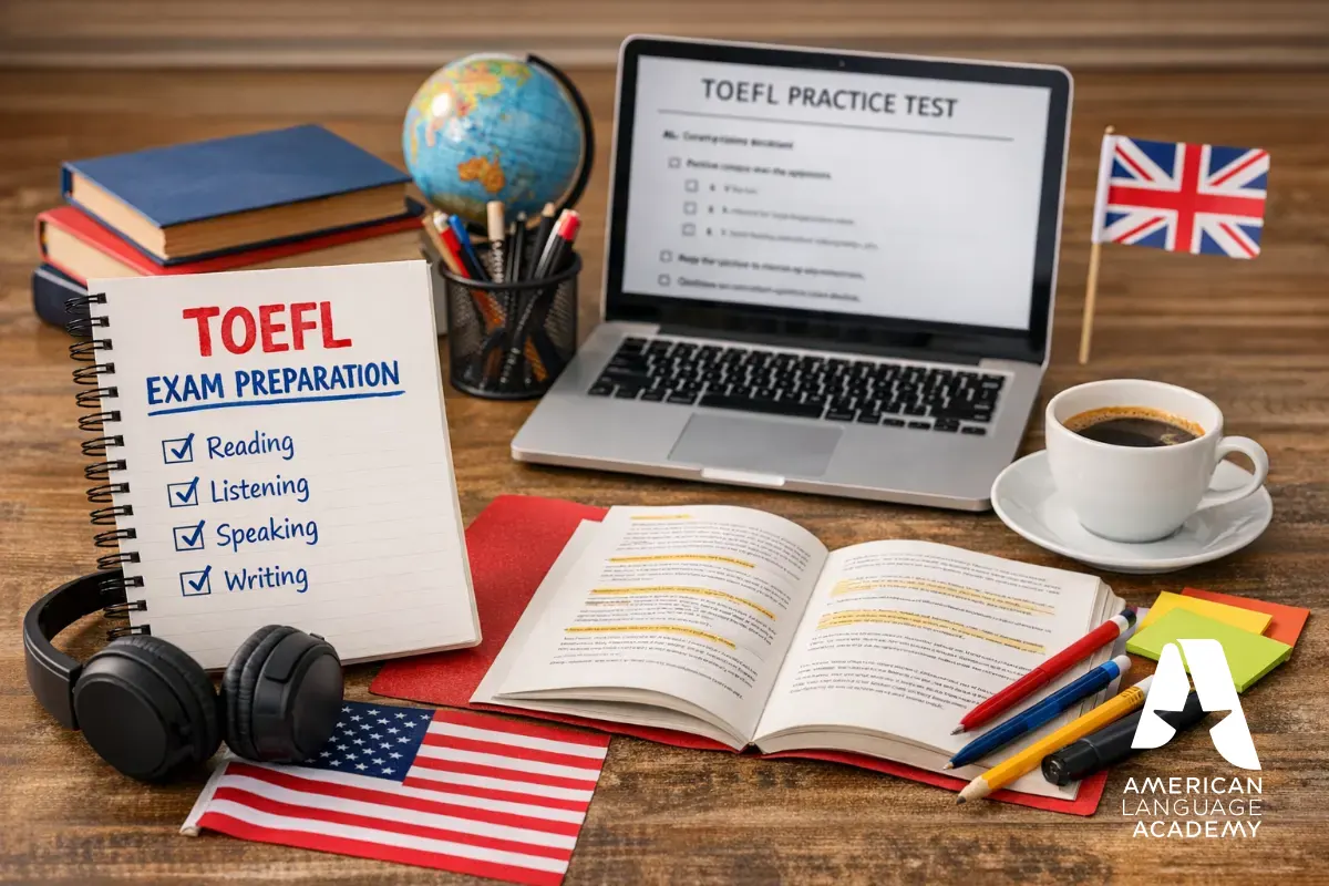 Cómo preparar el examen TOEFL en 2026 paso a paso