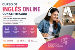 Curso de inglés online con certificado: qué debes tener en cuenta