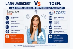 LanguageCert vs TOEFL