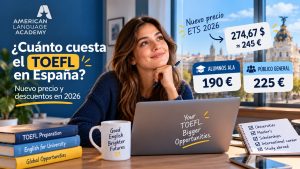 precio TOEFL España 2026